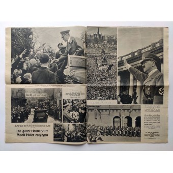 The Stuttgarter Illustrierte - April 2nd 1938 - Austria in the Reich. Espenlaub militaria