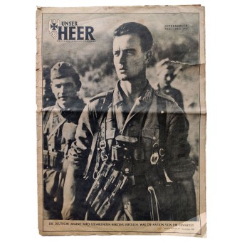 Unser Heer - март / апрель 1943 г. - Докладывает ефрейтор из пехотной дивизии «Великая Германия». Espenlaub militaria