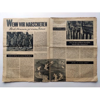 Unser Heer - maaliskuu / huhtikuu 1943 - Gefreiter jalkaväki -divisioonasta Großdeutschland. Espenlaub militaria