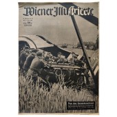 The Wiener Illustrierte - vol. 27, 5 de julio de 1944 - Dura batalla en Normandía