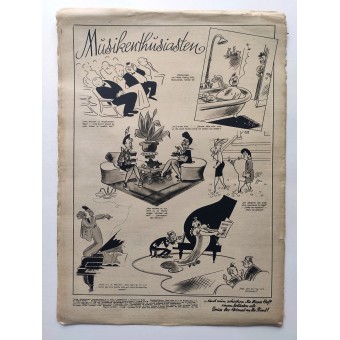 Die Wiener Illustrierte - 39. Jahrgang, 30. September 1942 - Deutsche Gebirgsjäger im Kaukasus. Espenlaub militaria