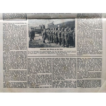 Volksstimme, 26 июля 1940 года - Бомбы на Александрию и Хайфу. Espenlaub militaria