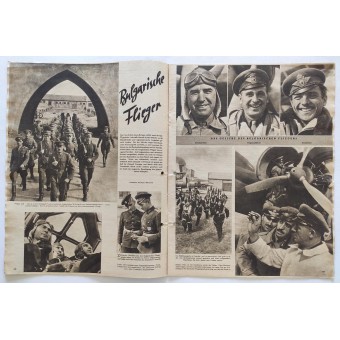 Der Adler, den tyska flygvapentidningen från andra världskriget, nummer 11, 30 maj 1944. Espenlaub militaria