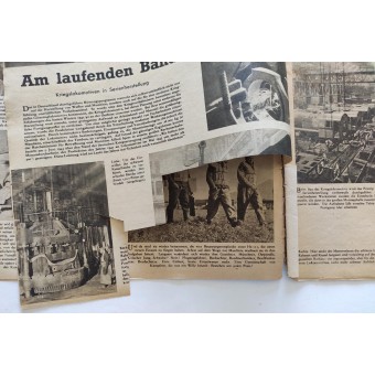 Der Adler, la revista oficial de la Luftwaffe, número 15, 27 de julio de 1943.. Espenlaub militaria