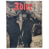 Der Adler, den officiella Luftwaffe-tidningen, nummer 3, 8 februari 1944