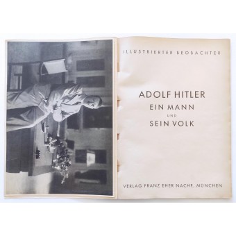 Adolf Hitler, Ein Mann und Sein Volk - Adolf Hitler, A man and his people, 1936. Espenlaub militaria