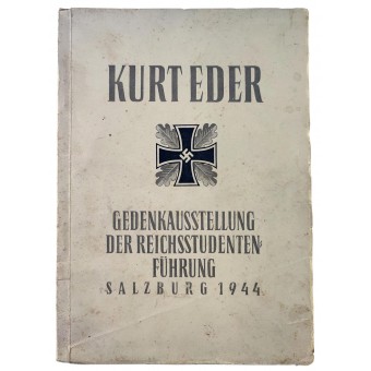 Kurt Ederin maalausten muistonäyttely Salzburgissa vuonna 1944.. Espenlaub militaria
