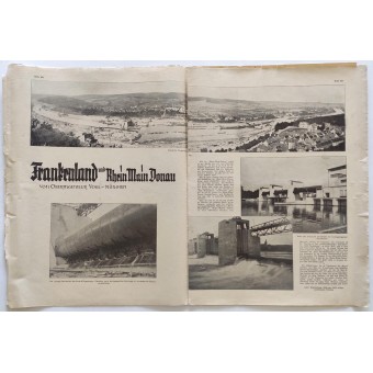 Vroeg NSDAP-jaarblad Illustrierter Beobachter uitgave #37 uit 1932, vóór 1933. Espenlaub militaria