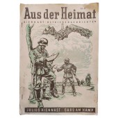 Kenttäarmeijan aikakauslehti 'Aus der Heimat', numero 10, 31. heinäkuuta 1943.