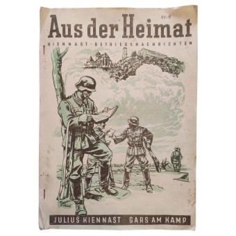 Немецкий полевой армейский журнал Aus der Heimat, номер 10, 31 июля 1943 г.. Espenlaub militaria