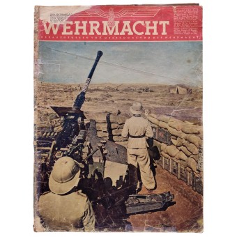 Revista del ejército alemán Die Wehrmacht, número 15/16, 29 de julio de 1942.. Espenlaub militaria
