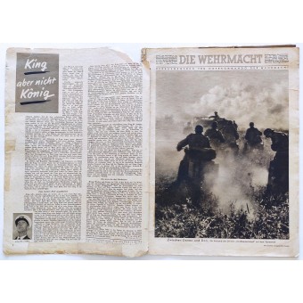 Saksan armeijan lehti Die Wehrmacht, numero 15/16, 29. heinäkuuta 1942.. Espenlaub militaria
