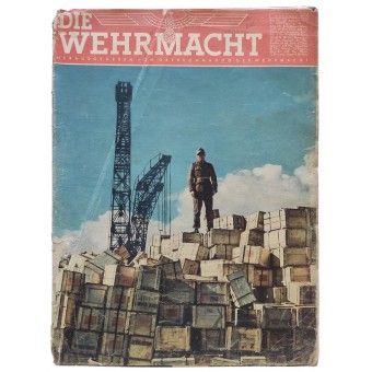 Rivista dellesercito tedesco Die Wehrmacht, numero 2, 20 gennaio 1943.. Espenlaub militaria