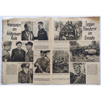 Den tyska arméns tidning Die Wehrmacht, utgåva nr 21, 14 oktober 1942. Espenlaub militaria