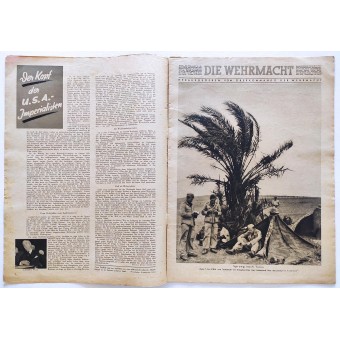 Den tyska arméns tidning Die Wehrmacht, utgåva nr 26, 23 december 1942. Espenlaub militaria