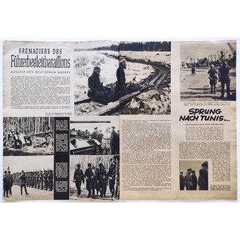 Magazine de larmée allemande Die Wehrmacht, numéro 26, 23 décembre 1942. Espenlaub militaria
