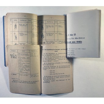 Reglamento de instrucción de la infantería alemana o Ausbildungsvorschrift 130/4b. Espenlaub militaria