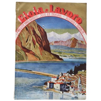 Rivista internazionale tedesca Freude und Arbeit (Gioia e lavoro), n. 1, 1938. Espenlaub militaria