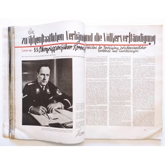 Tysk internationell tidskrift Freude und Arbeit (Glädje och arbete), nummer 2, 1939. Espenlaub militaria