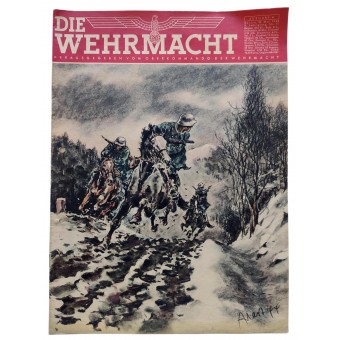 Saksalainen sotilaslehti Die Wehrmacht, numero 11, 31. toukokuuta 1944.. Espenlaub militaria