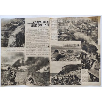 Немецкий военный журнал Die Wehrmacht, номер 11, 31 мая 1944 г.. Espenlaub militaria
