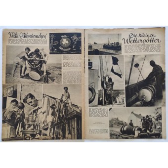 Magazine militaire allemand Die Wehrmacht, numéro 2, 26 janvier 1944. Espenlaub militaria