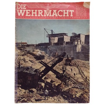 Tysk militärtidskrift Die Wehrmacht, utgåva nr. 10, 12 maj 1943. Espenlaub militaria