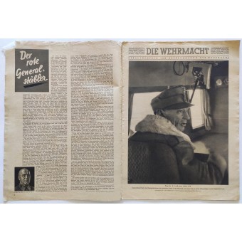 Немецкий военный журнал Die Wehrmacht, номер 10, 12 мая 1943 г.. Espenlaub militaria