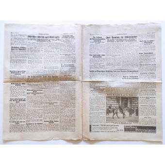 Немецкая газета Der Kampfruf am Montag, 12 декабря 1932 г.. Espenlaub militaria