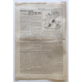 Giornale tedesco dellNSDAP Der Kampfruf am Montag, 12 dicembre 1932. Espenlaub militaria