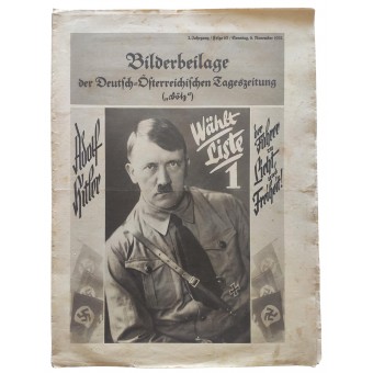 Illustrated supplement to the German-Austrian daily newspaper, issue 10 from 1932. Espenlaub militaria