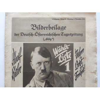 Supplemento illustrato del quotidiano tedesco-austriaco, numero 10 del 1932. Espenlaub militaria