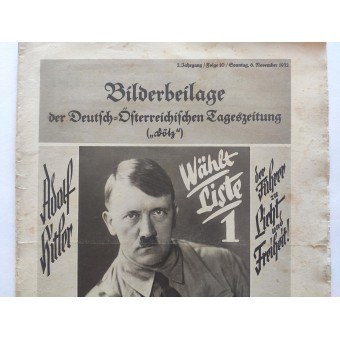 Illustrated supplement to the German-Austrian daily newspaper, issue 10 from 1932. Espenlaub militaria