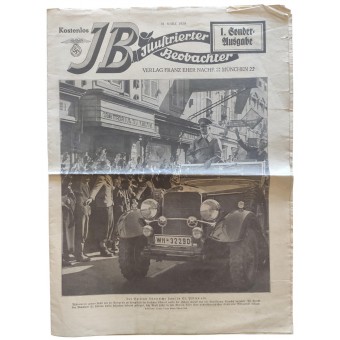 Illustrierter Beobachter, número especial Anexión de Austria 31 de marzo de 1938. Espenlaub militaria