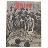 Magazine de la Luftwaffe Der Adler, numéro 7, 4 avril 1944