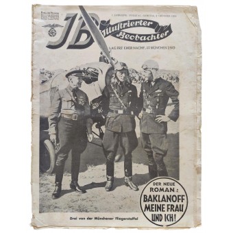 Tidskrift Illustrierter Beobachter daterad den 8 oktober 1932. Espenlaub militaria