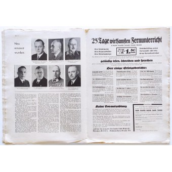 Revista Illustrierter Beobachter, número 14, 8 de abril de 1933. Espenlaub militaria