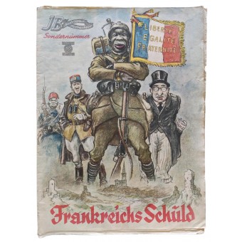 Magazine Illustrierter Beobachter Sondernummer Frankreichs Schuld (Ranskalainen syy). Espenlaub militaria
