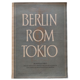 Kuukausilehti Berliini - Rom - Tokio, numero 11, 15. marraskuuta 1940.. Espenlaub militaria