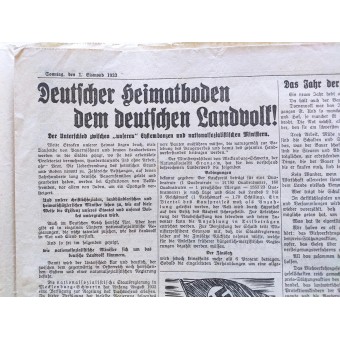 Zeitung Aus Oberösterreich, 1933. Espenlaub militaria