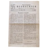 Газета Österreichischer Beobachter, издание 11 от 24-го марта 1937 года