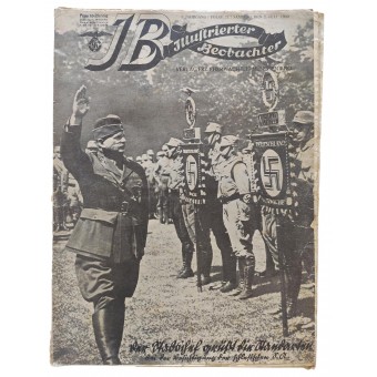 NSDAP Magazine Illustrierter Beobachter, numéro 27, 2 juillet 1932. Espenlaub militaria