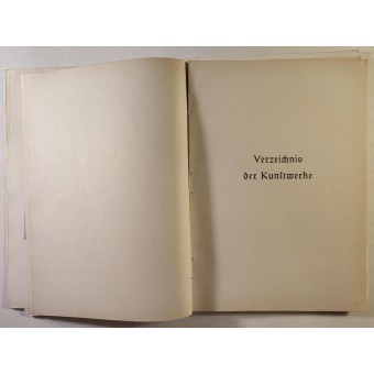 Officiële catalogus van de Grote Duitse Kunsttentoonstelling 1937. Espenlaub militaria