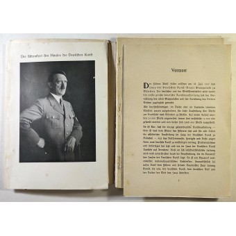 Officiële catalogus van de Grote Duitse Kunsttentoonstelling 1937. Espenlaub militaria