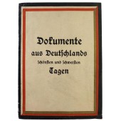 Довоенный немецкий альбом для почтовых марок - Dokumente aus Deutschlands schönsten und schwersten Tagen