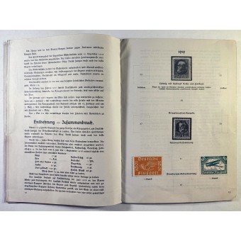 Tyska frimärksalbum från före andra världskriget - Dokumente aus Deutschlands schönsten und schwersten Tagen. Espenlaub militaria