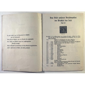 Álbum de sellos alemanes anteriores a la 2ª Guerra Mundial - Dokumente aus Deutschlands schönsten und schwersten Tagen. Espenlaub militaria