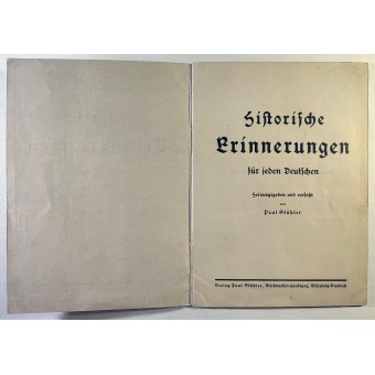 Pre WW2 German stamp album - Dokumente aus Deutschlands schönsten und schwersten Tagen. Espenlaub militaria
