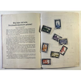 Tyska frimärksalbum från före andra världskriget - Dokumente aus Deutschlands schönsten und schwersten Tagen. Espenlaub militaria