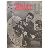 La rivista tedesca Der Adler (Eagle) è dedicata alla Luftwaffe, numero 9, 2 maggio 1944